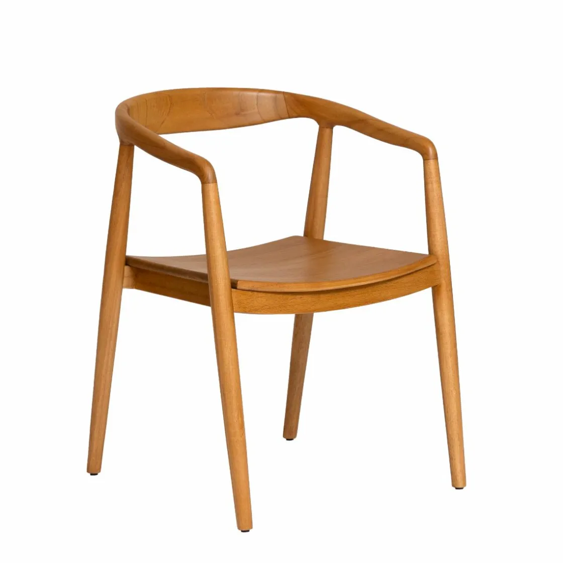 Made in Meubles Chaise<Chaise en bois de teck June (lot de 2)