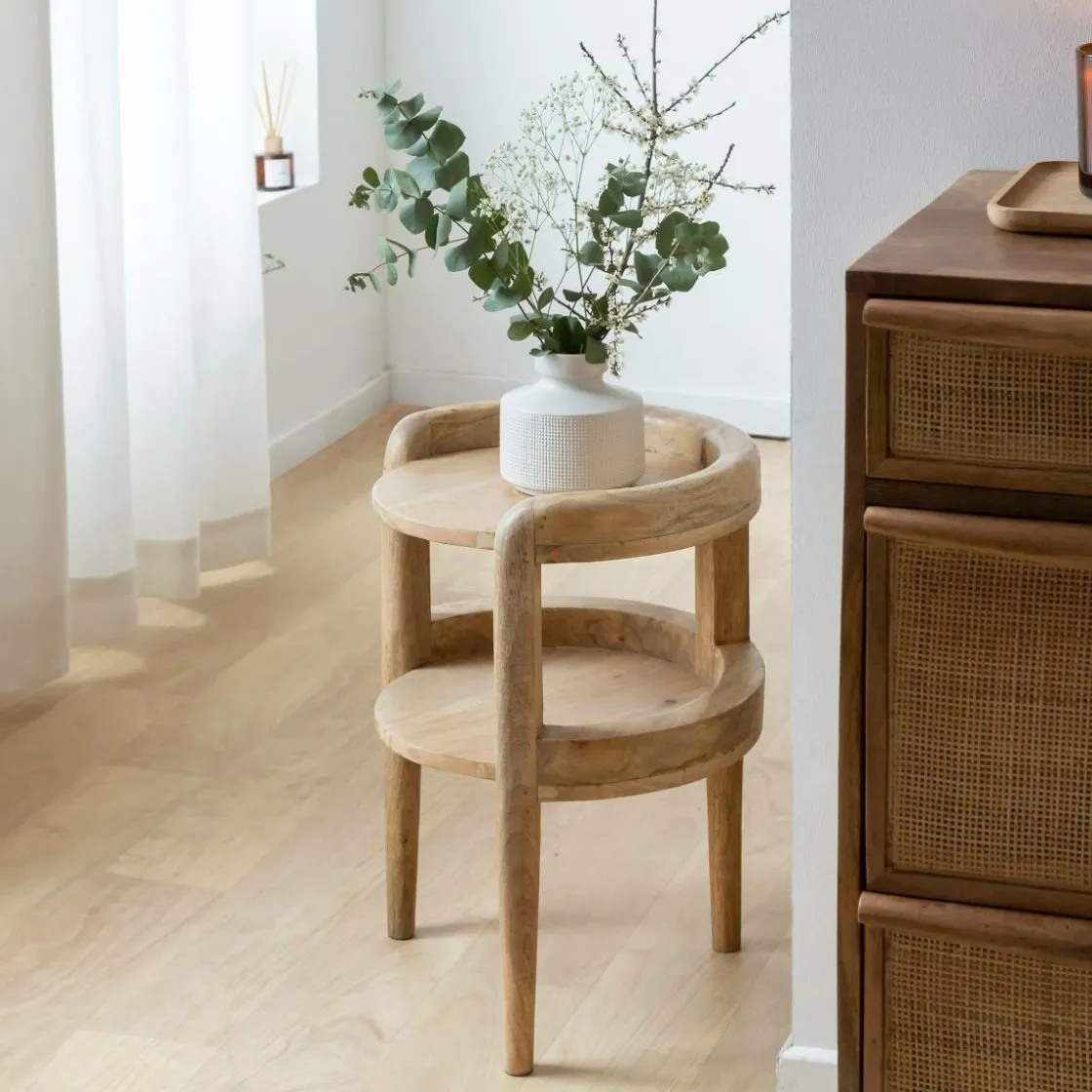 Made in Meubles Chevet<Chevet en bois de manguier Allye