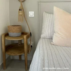 Made in Meubles Chevet<Chevet en bois de manguier Allye