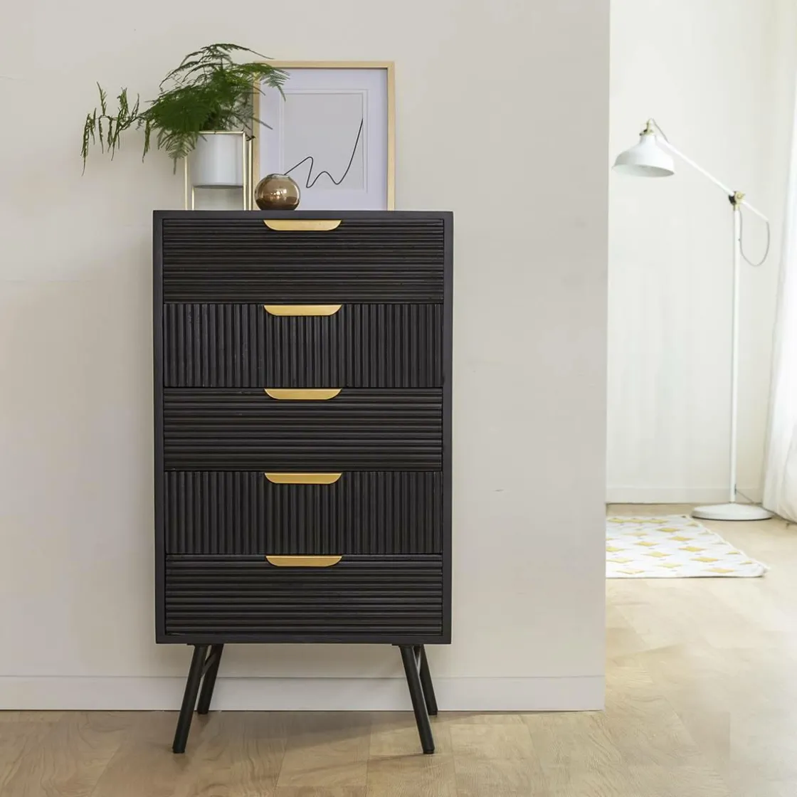 Made in Meubles Chiffonnier<Chiffonnier en bois de manguier James