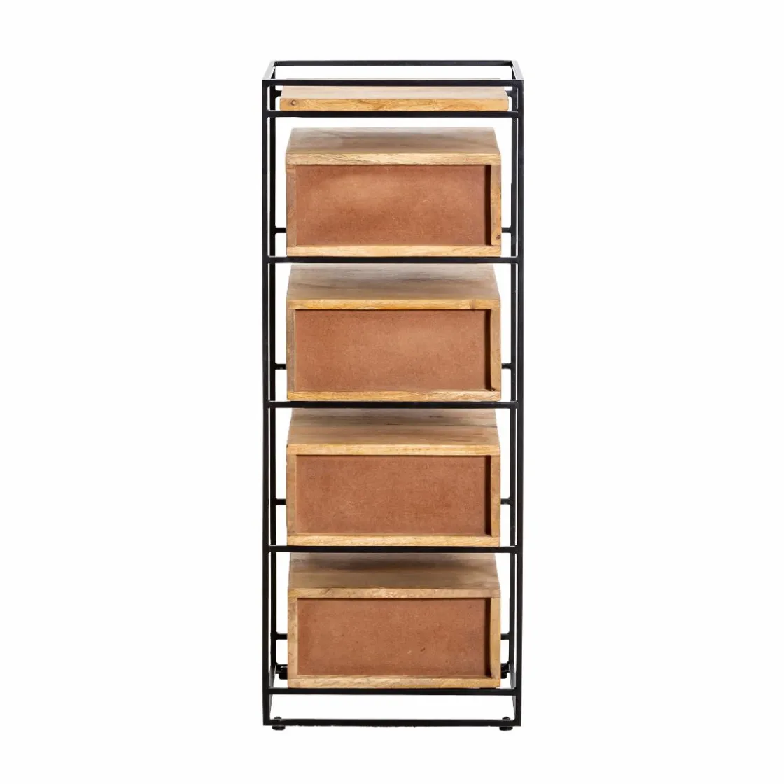 Made in Meubles Chiffonnier<Chiffonnier en bois de manguier et métal Haïcé