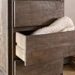 Made in Meubles Chiffonnier<Chiffonnier en bois de manguier marron Emile