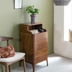 Made in Meubles Chiffonnier|Meuble De Rangement<Chiffonnier en bois de manguier Remick