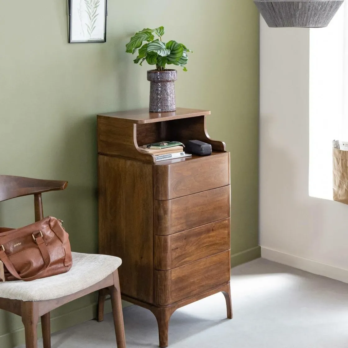 Made in Meubles Chiffonnier|Meuble De Rangement<Chiffonnier en bois de manguier Remick