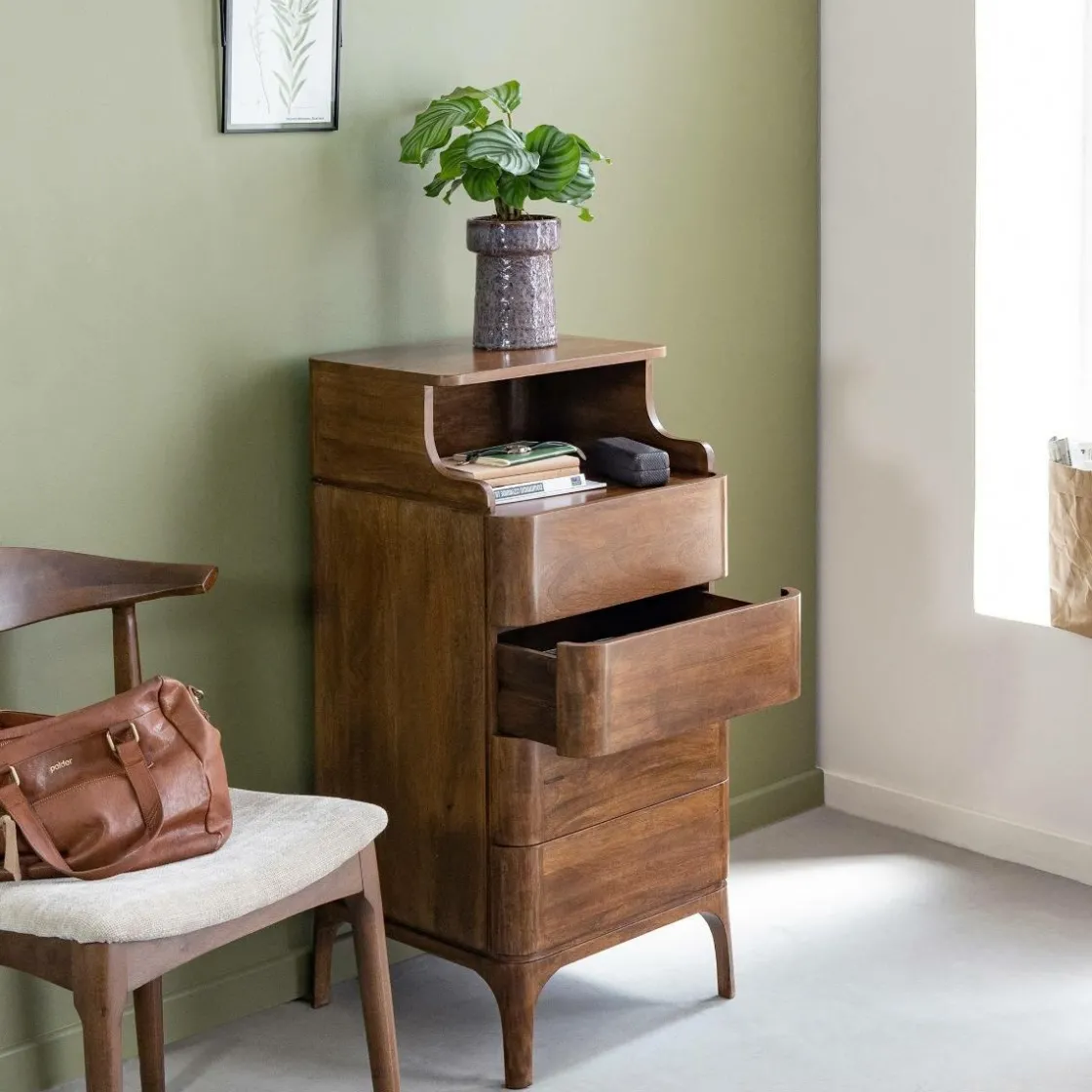 Made in Meubles Chiffonnier|Meuble De Rangement<Chiffonnier en bois de manguier Remick