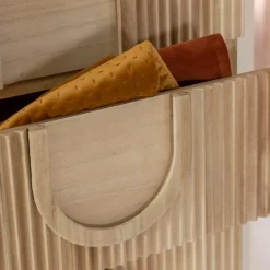 Made in Meubles Chiffonnier|Meuble De Rangement<Chiffonnier en bois de paulownia Nilo