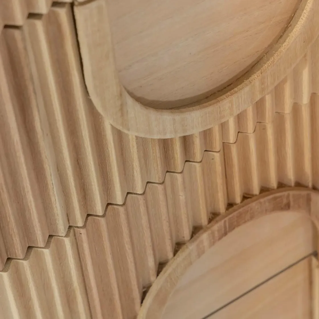 Made in Meubles Chiffonnier|Meuble De Rangement<Chiffonnier en bois de paulownia Nilo