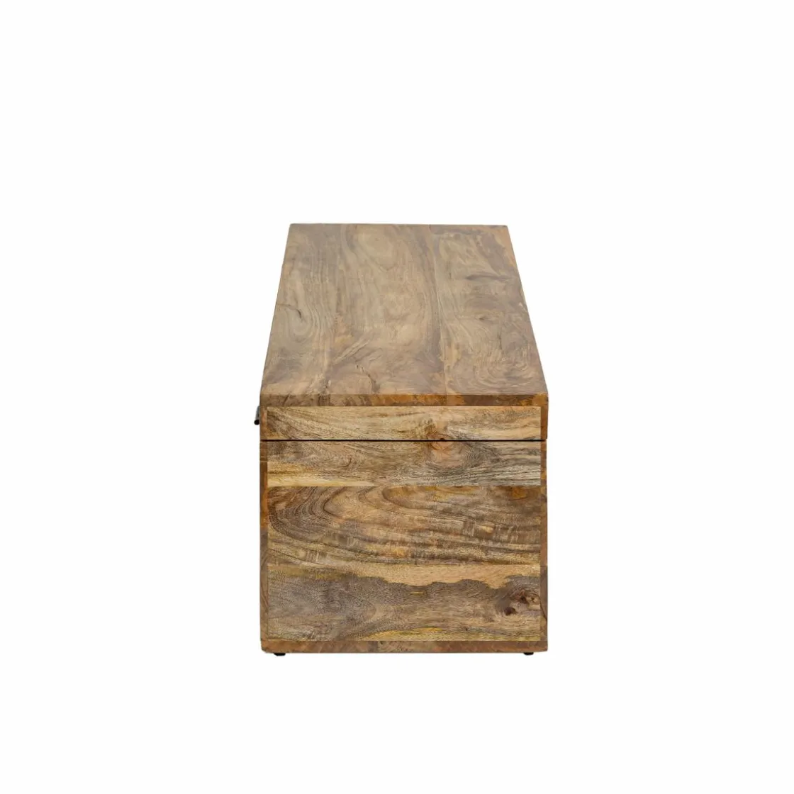 Made in Meubles Banc|Meuble De Rangement<Coffre banc en bois de manguier clair Babeth