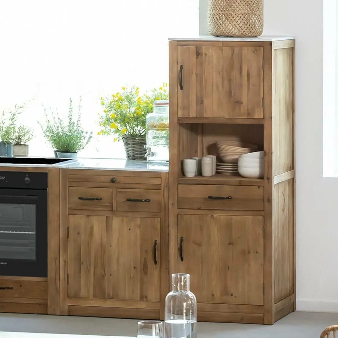 Made in Meubles Meuble Bas<Colonne de cuisine pour micro-ondes Epure