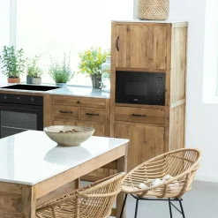 Made in Meubles Meuble Bas<Colonne de cuisine pour micro-ondes Epure