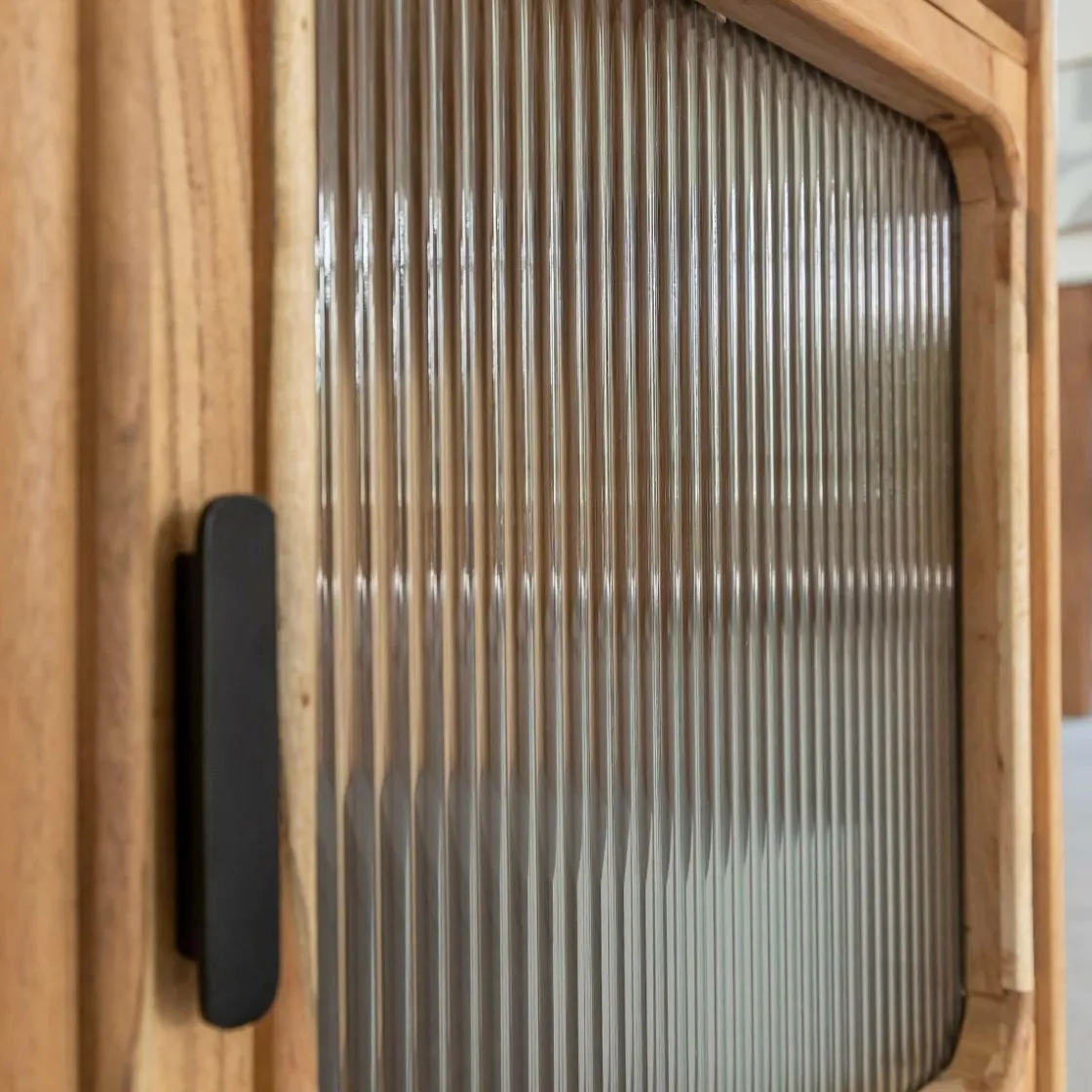 Made in Meubles Colonne<Colonne en bois d'acacia et marbre Emyr