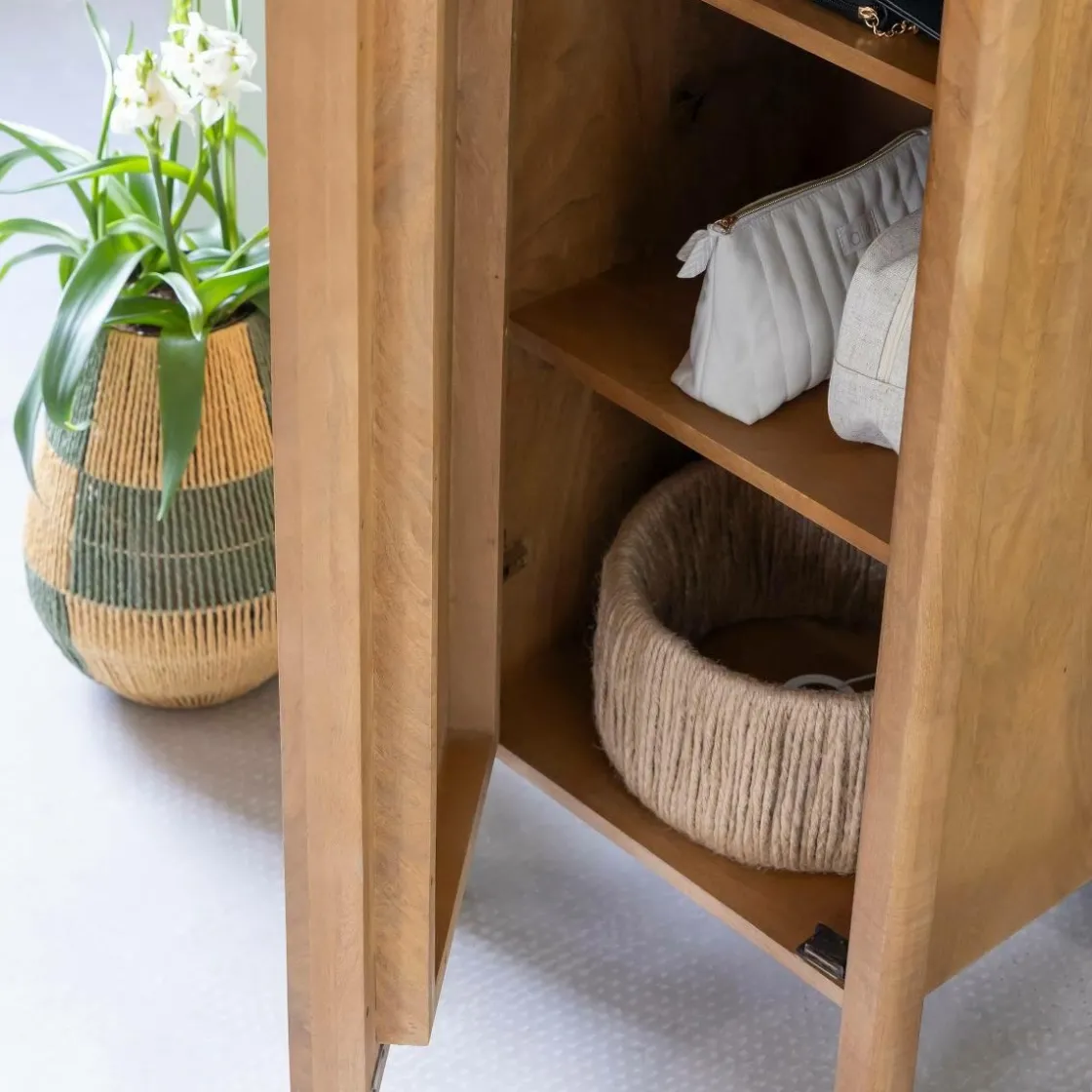 Made in Meubles Colonne<Colonne en bois de manguier Féodor