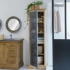 Made in Meubles Colonne<Colonne en bois de manguier Sahara