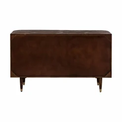 Made in Meubles Commode<Commode 6 tiroirs en bois de manguier et cannage Soren