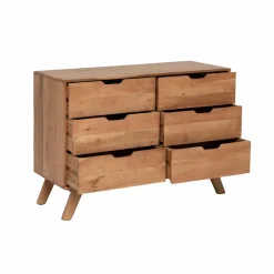 Made in Meubles Commode<Commode en bois d'acacia massif Iwa