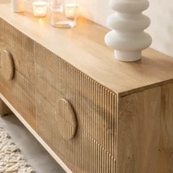 Made in Meubles Commode<Commode en bois de manguier Ewan