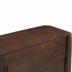 Made in Meubles Commode|Meuble De Rangement<Commode en bois de manguier foncé Liriel
