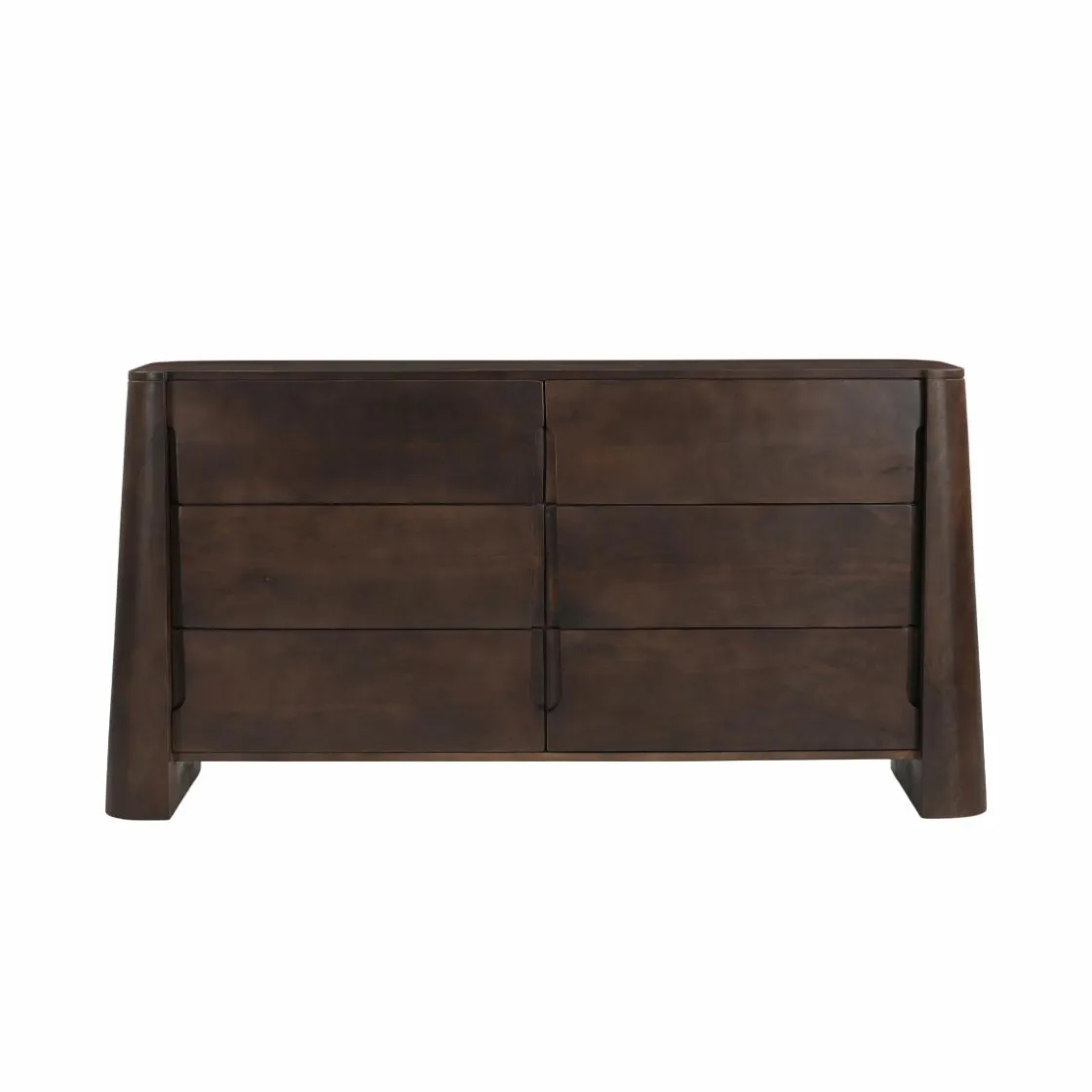 Made in Meubles Commode|Meuble De Rangement<Commode en bois de manguier foncé Liriel