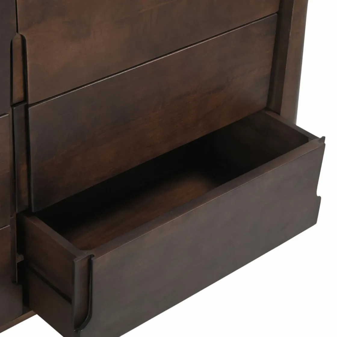 Made in Meubles Commode|Meuble De Rangement<Commode en bois de manguier foncé Liriel