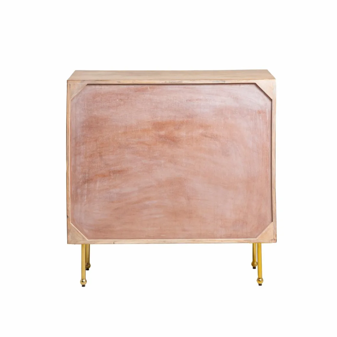 Made in Meubles Commode<Commode en bois de manguier sculpté Léopold