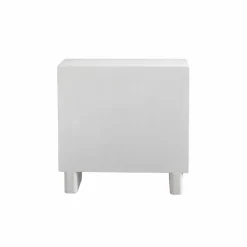 Made in Meubles Commode<Commode en bois effet béton blanc Danaé