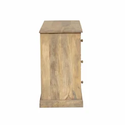 Made in Meubles Commode<Commode sculpté en bois de manguier Adonie