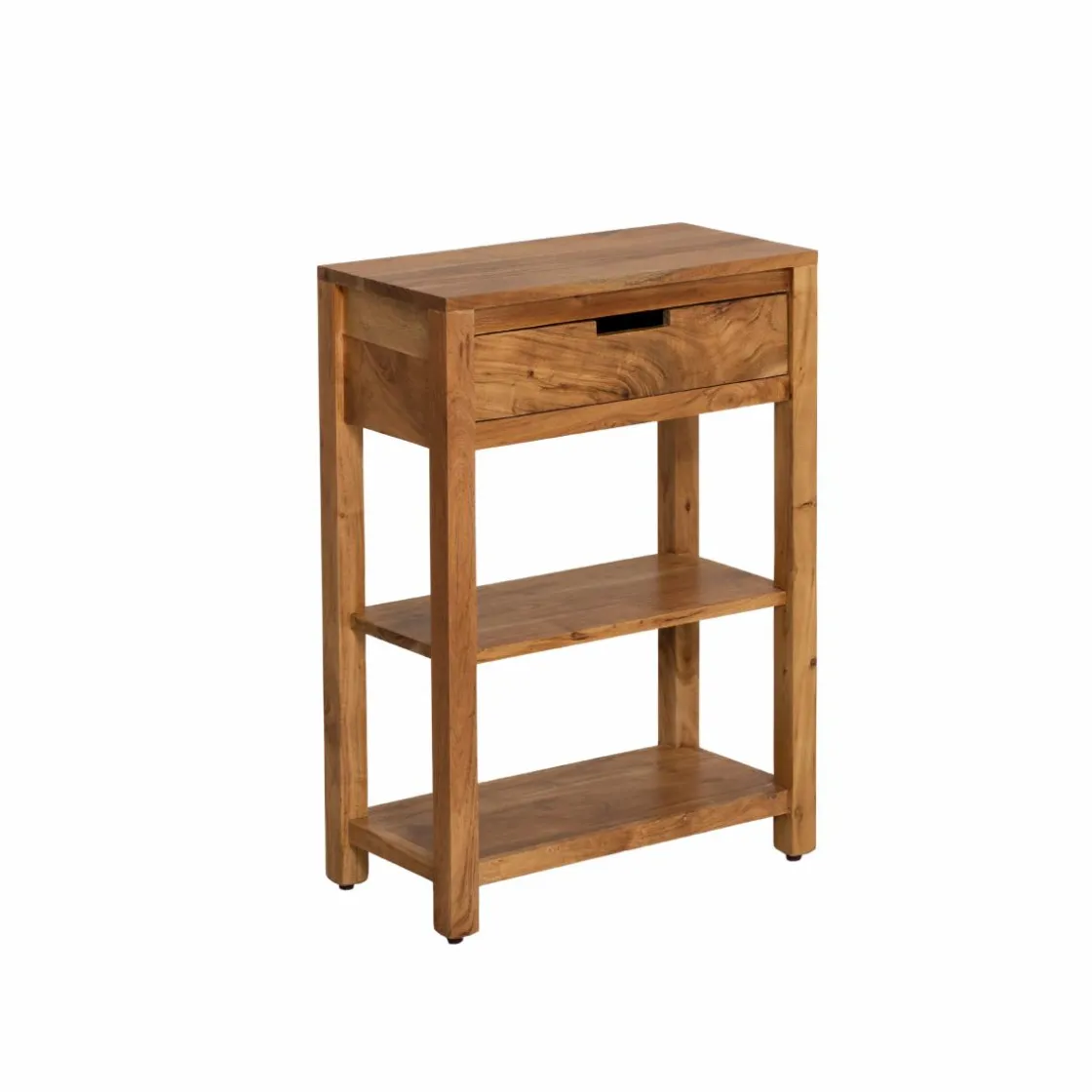 Made in Meubles Table Console<Console avec tiroir en bois d'acacia Orane