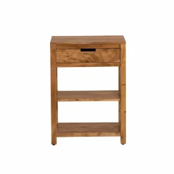 Made in Meubles Table Console<Console avec tiroir en bois d'acacia Orane