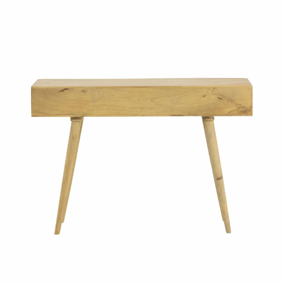 Made in Meubles Table Console<Console en bois de manguier Amara