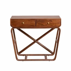 Made in Meubles Table Console<Console en bois de manguier Sam