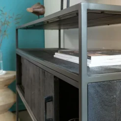 Made in Meubles Table Console<Console en bois de manguier Lilian