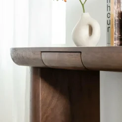 Made in Meubles Table Console<Console en bois de manguier Kate