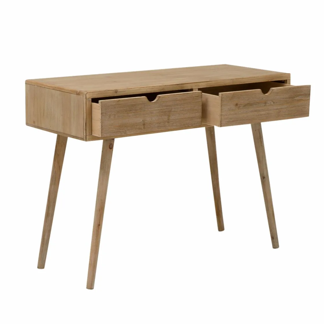 Made in Meubles Table Console|Bureau<Console en bois de sapin Natural