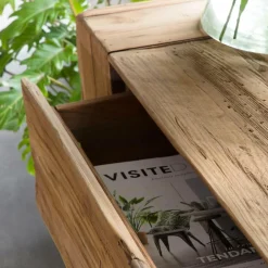 Made in Meubles Table Console<Console en bois recyclé Blaise