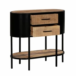 Made in Meubles Table Console<Console en métal Achille