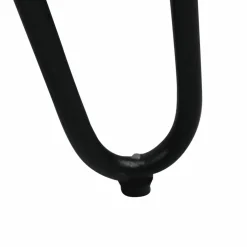 Made in Meubles Table Console<Console pieds compas en marbre blanc et métal Marceau