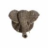 Made in Meubles Décoration<Décoration murale éléphant en rotin Rattan