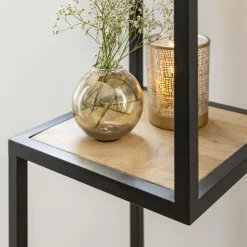 Made in Meubles Etagère<Etagère en bois de manguier et métal Ulysse