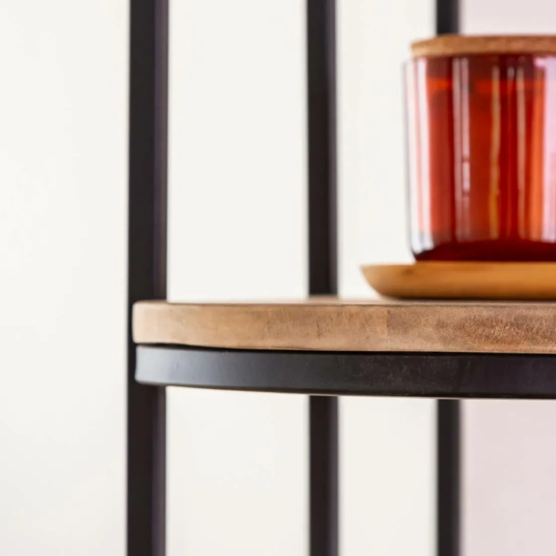 Made in Meubles Etagère<Etagère en bois de manguier et métal Owen