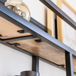 Made in Meubles Etagère|Décoration<Etagère murale en bois de manguier et métal Jacynthe