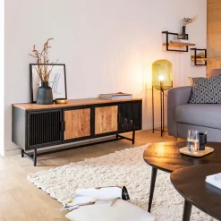 Made in Meubles Etagère|Décoration<Etagère murale en bois de manguier grand modèle Joie