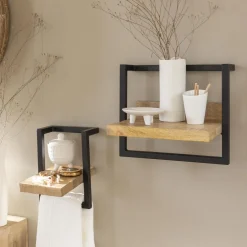 Made in Meubles Etagère|Décoration<Etagère murale en bois de manguier petit modèle Joie