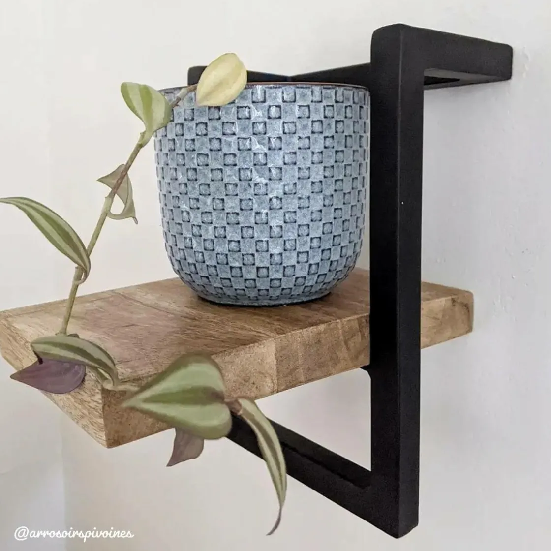 Made in Meubles Etagère|Décoration<Etagère murale en bois de manguier petit modèle Joie