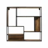 Made in Meubles Etagère<Etagère murale en métal et bois de manguier Marcel
