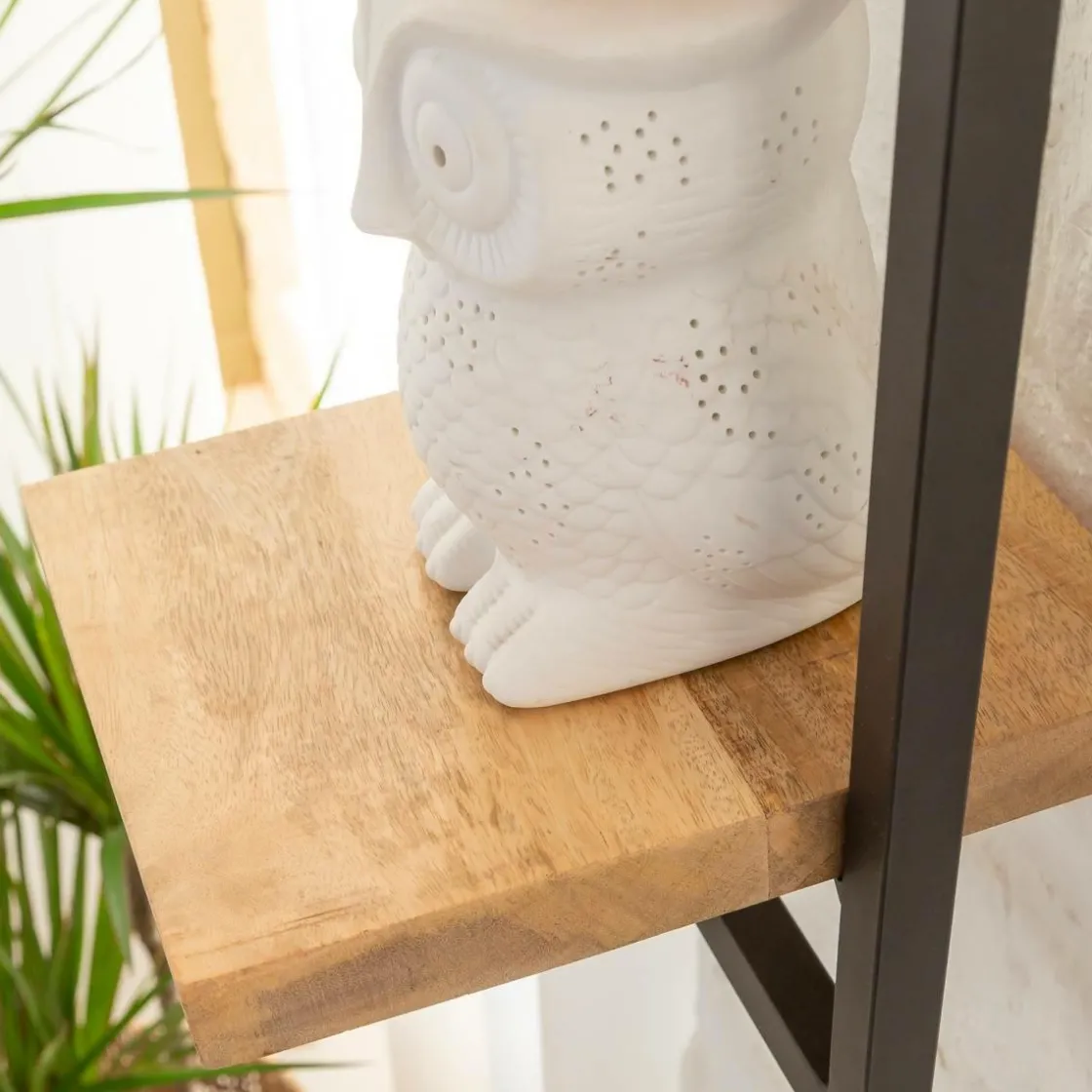 Made in Meubles Etagère|Décoration<Etagère murale haute en bois de manguier Joie