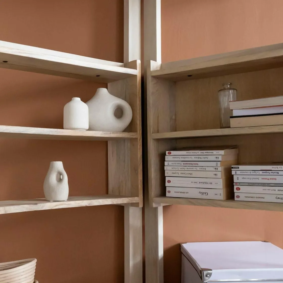 Made in Meubles Etagère<Etagère sur pieds en bois de manguier Tara