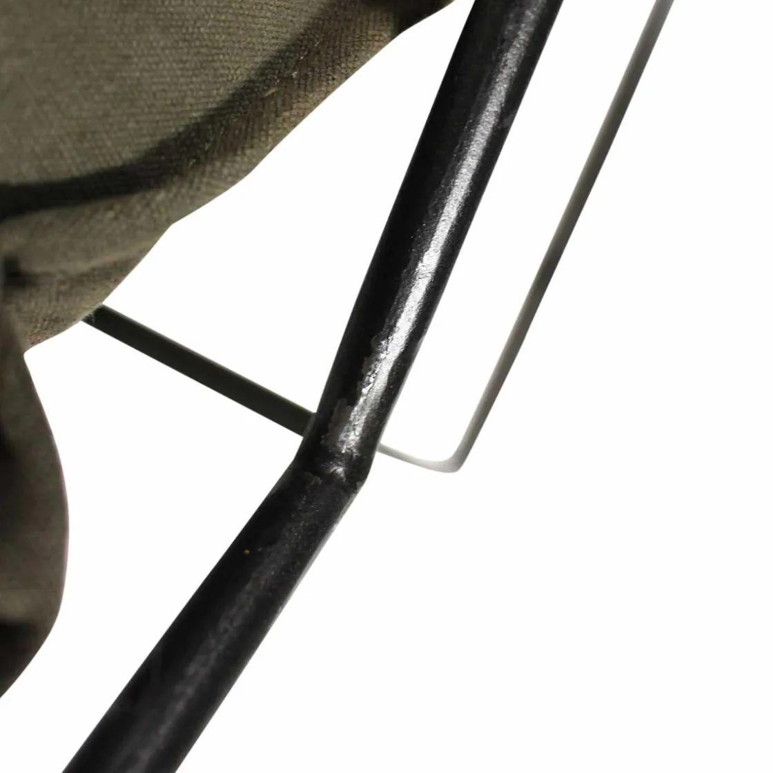 Made in Meubles Fauteuil<Fauteuil assise suspendue kaki 2 places Rosalie