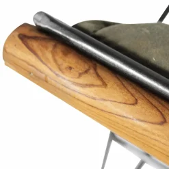 Made in Meubles Fauteuil<Fauteuil assise suspendue kaki 2 places Rosalie