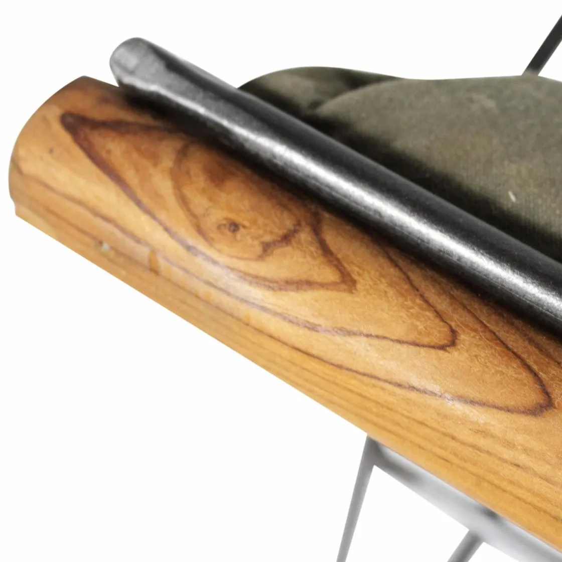 Made in Meubles Fauteuil<Fauteuil assise suspendue kaki 2 places Rosalie