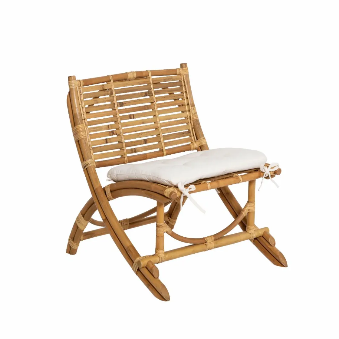 Made in Meubles Fauteuil<Fauteuil cinéma en rotin 1 place Mayeul